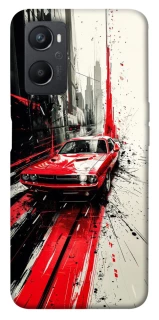Чехол на Oppo A96 Painted Mustang фото 1 из 1