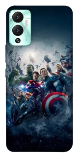 Чехол на Infinix Hot 12 Play Marvel heroes фото 1 из 1