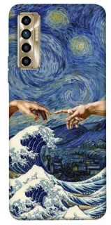 Чохол на TECNO Camon 17P Art collage ver.7 фото 1 з 1