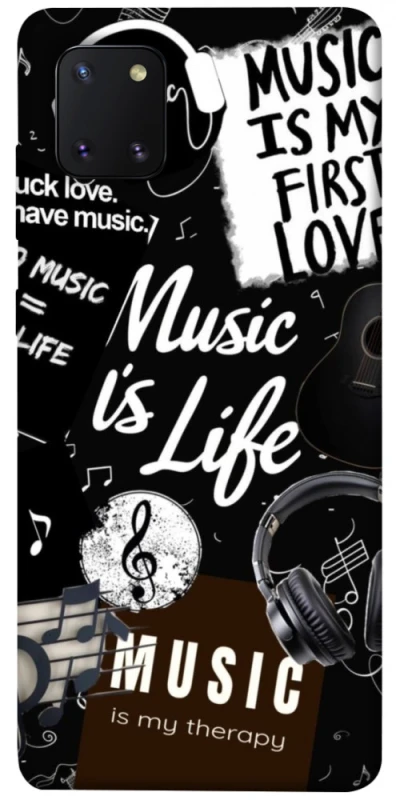 Чохол на Samsung Galaxy Note 10 Lite (A81) Music is Life фото 1 з 1