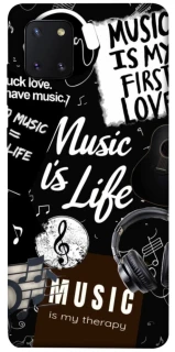 Чохол на Samsung Galaxy Note 10 Lite (A81) Music is Life фото 1 з 1
