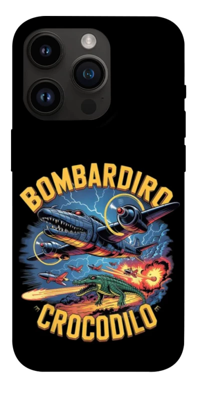 Чохол на Apple iPhone 14 Pro (6.1") Bombardino Crocodilo v2 фото 1 з 1