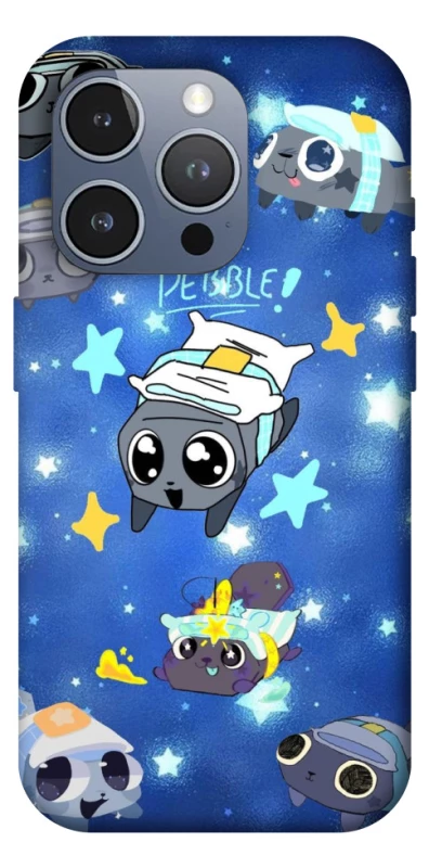 Чехол на Apple iPhone 16 Pro Max Pebble kitten stars фото 1 из 1