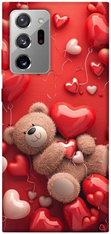 Чохол на Samsung Galaxy Note 20 Ultra bear in hearts фото 1 з 1