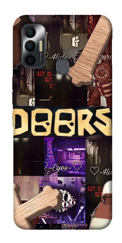 Чохол на TECNO Spark 7 Roblox doors dark mode фото 1 з 1