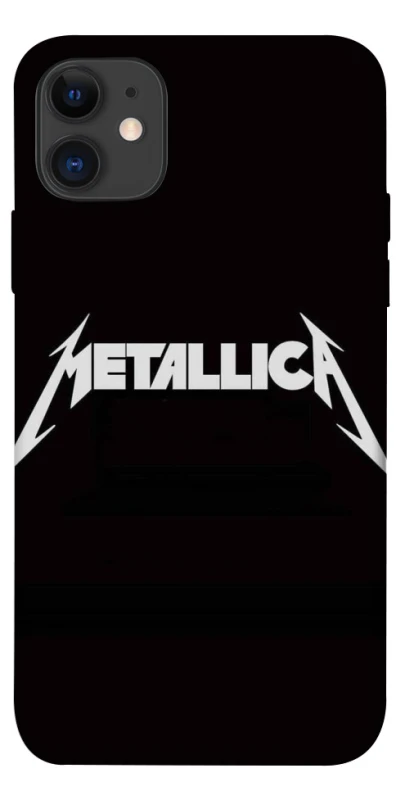 Чехол на Apple iPhone 11 (6.1") Metallica logo фото 1 из 1