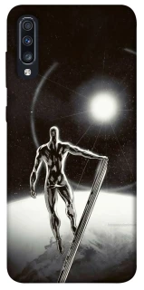 Чохол на Samsung Galaxy A70 (A705F) Срібний серфер фото 1 з 1