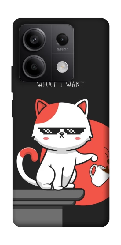 Чохол на Xiaomi Redmi Note 13 5G I do what i wont фото 1 з 1