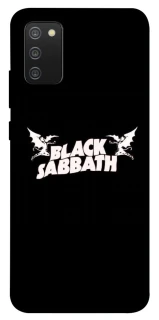Чохол на Samsung Galaxy A02s Black Sabbath logo ver.2 фото 1 Чохол на Samsung Galaxy A02s Black Sabbath logo ver.2 фото 1 з 1