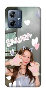 Чохол на Motorola Moto G54 Power Sakura - LE SSERAFIM фото 1 з 1