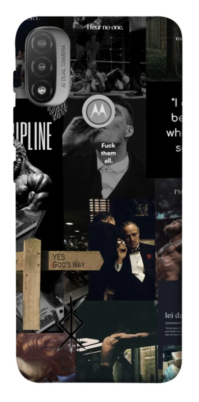 Чохол на Motorola Moto E20 Men's style v2 фото 1 з 1