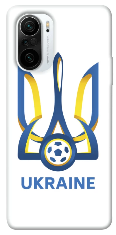 Чехол на Xiaomi Redmi K40 / K40 Pro / K40 Pro+ / Poco F3 Футбольный Герб v2 фото 1 из 1