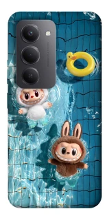 Чехол на Xiaomi Redmi 15 (EU) Labubu in the pool фото 1 из 1