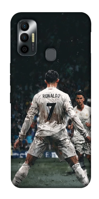 Чохол на TECNO Spark 7 Ronaldo фото 1 з 1