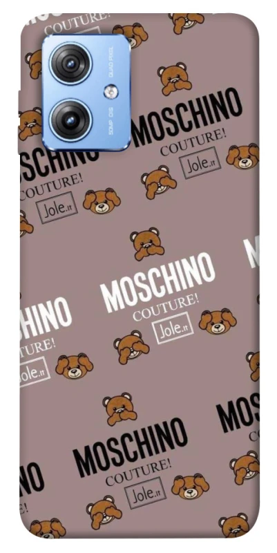Чохол на Motorola Moto G84 Moschino фото 1 з 1