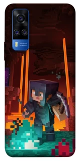 Чехол на Vivo Y51a Minecraft game adventure фото 1 из 1