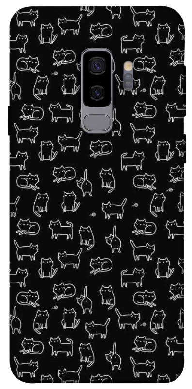 Чохол на Samsung Galaxy S9+ Black Cats фото 1 з 1