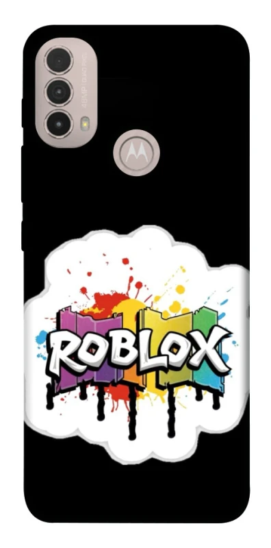 Чохол на Motorola Moto E40 Roblox logo ver.2 фото 1 з 1