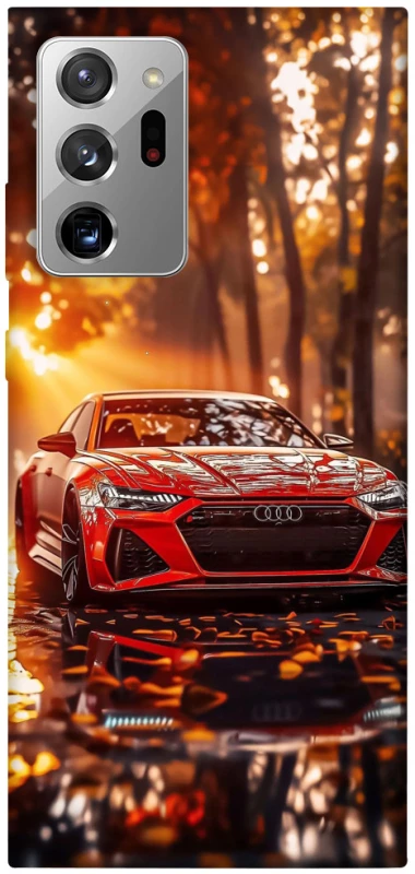 Чехол на Samsung Galaxy Note 20 Ultra Audi at sunset фото 1 из 1