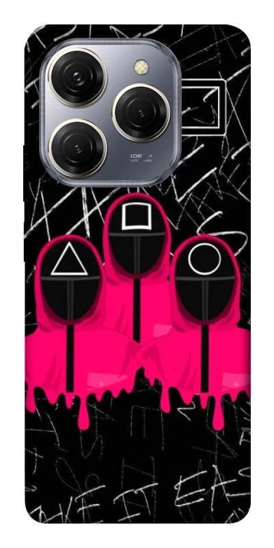 Чохол на TECNO Spark 20 Pro squid game v4 фото 1 з 1