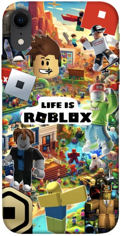 Чохол на Apple iPhone XR (6.1") Life is Roblox фото 1 з 1