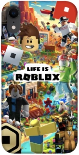 Чохол на Apple iPhone XR (6.1") Life is Roblox фото 1 з 1