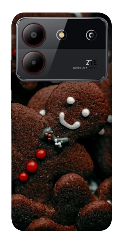 Чохол на ZTE Blade A54 4G Новорічний v23 фото 1 з 1