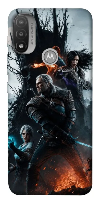 Чохол на Motorola Moto E20 Witcher v2 фото 1 з 1