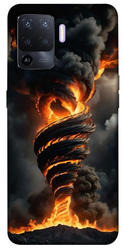 Чохол на Oppo A94 Вогняний торнадо фото 1 з 1