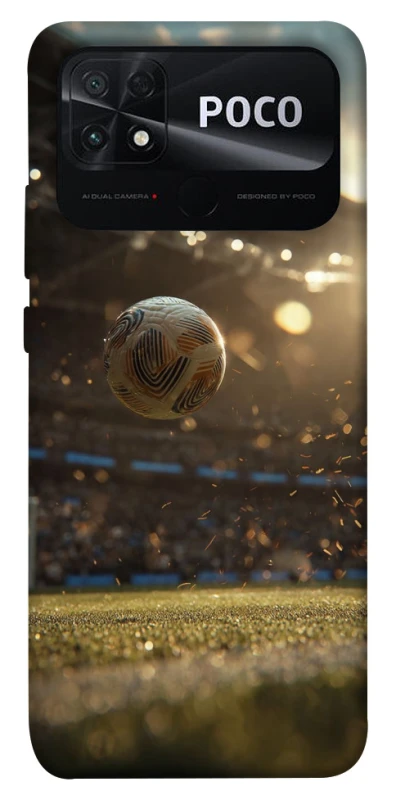 Чехол на Xiaomi Poco C40 Football aesthetic ver.2 фото 1 из 1