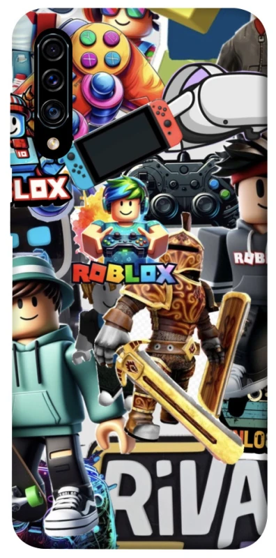 Чохол на Samsung Galaxy A50 (A505F) / A50s / A30s Roblox collage ver.1 фото 1 з 1
