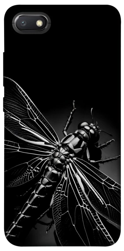 Чехол на Xiaomi Redmi 6A Black dragonfly фото 1 из 1