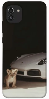 Чохол на Samsung Galaxy A03 Porsche white фото 1 з 1