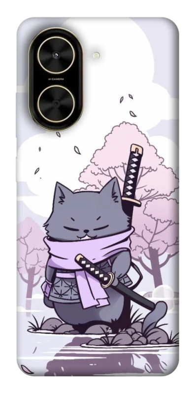 Чохол на Xiaomi Poco C71 Samurai cat фото 1 з 1