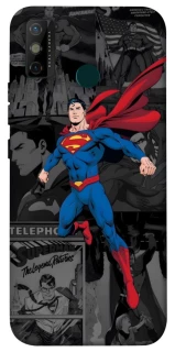Чохол на TECNO Spark 6 Go superman comics фото 1 з 1
