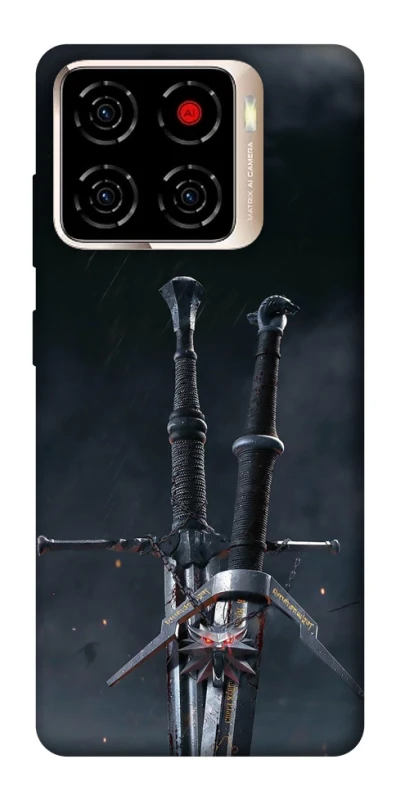 Чохол на ZTE Blade A56 Мечі Ведьмака фото 1 з 1