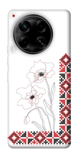 Чехол на TECNO Camon 30 (CL6) Вышиванка на смартфон фото 1 из 1