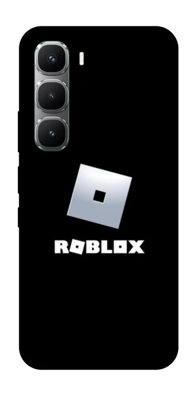 Чехол на Infinix Hot 60 Pro Roblox logo black фото 1 из 1