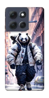 Чохол на Motorola Moto G86 Power Панда кур'єр фото 1 з 1