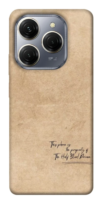Чохол на TECNO Spark 20 Pro Harry Potter Half-Blood Prince фото 1 з 1