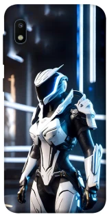 Чехол на Samsung Galaxy A10 (A105F) Cyber space girl ver.6 фото 1 из 1