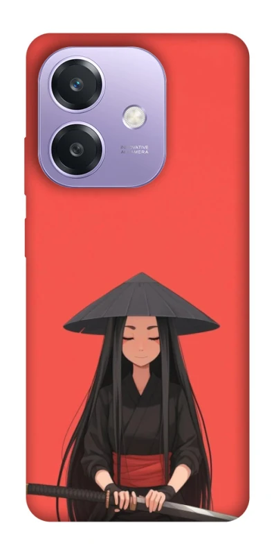 Чехол на Oppo A3X Red samurai фото 1 из 1