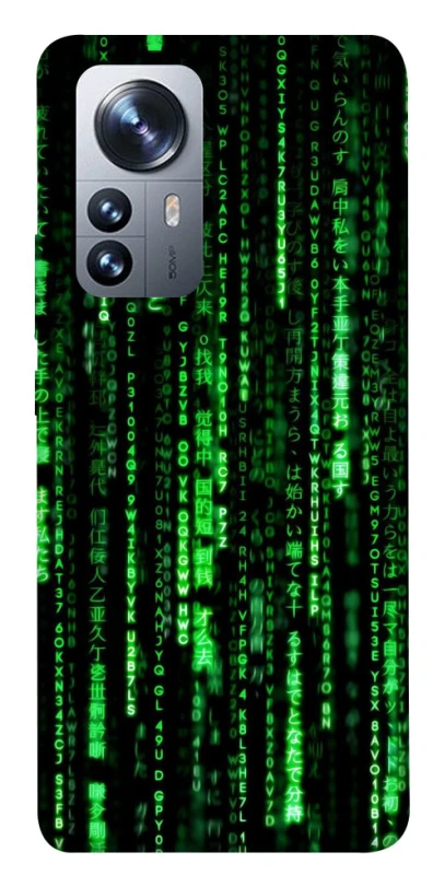 Чохол на Xiaomi 12 / 12X Matrix Code фото 1 з 1