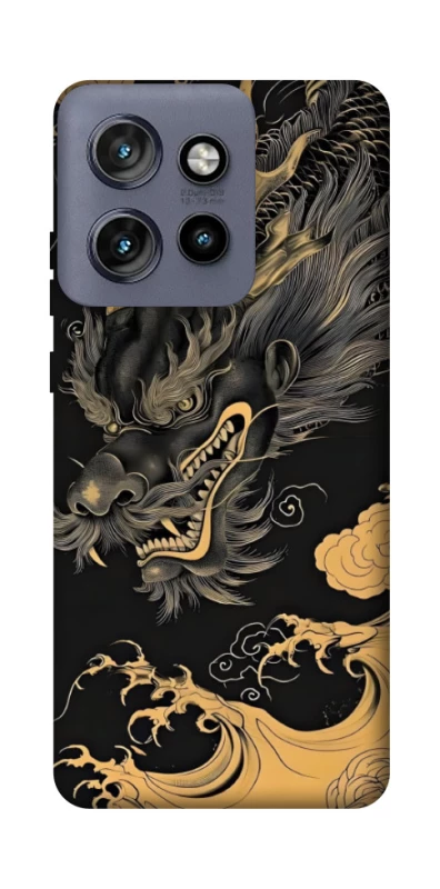 Чохол на Motorola Edge 50 Neo gold dragon фото 1 з 1