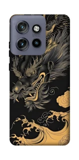 Чохол на Motorola Edge 50 Neo gold dragon фото 1 з 1