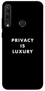 Чохол на Huawei Y6p Privacy is luxury фото 1 з 1