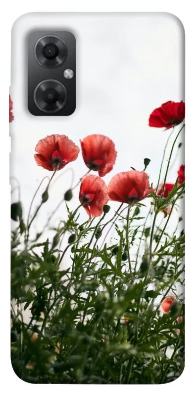 Чехол на Xiaomi Redmi Note 11R Поле маков фото 1 из 1