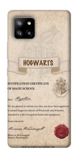 Чохол на Samsung Galaxy A42 5G The Hogwarts acceptance letter фото 1 з 1