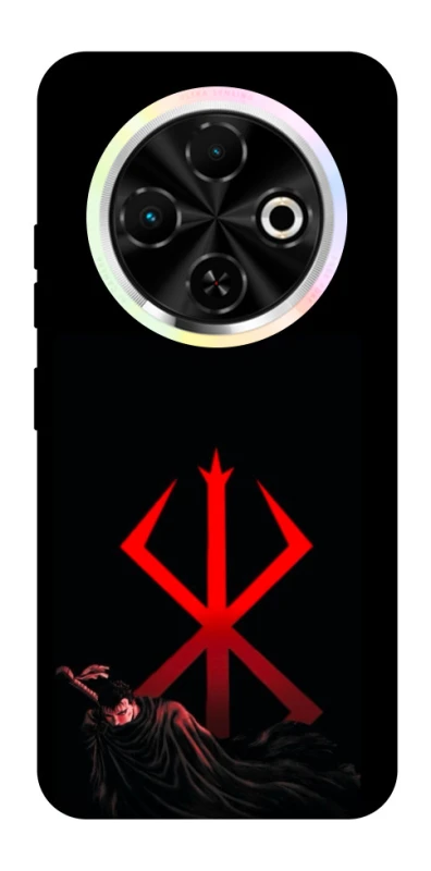 Чохол на TECNO Spark 30C Berserk Red Logo фото 1 з 1