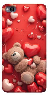 Чехол на Xiaomi Redmi 4a bear in hearts фото 1 из 1
